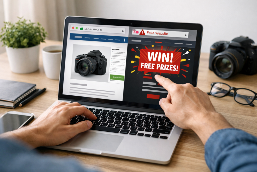 Recognize and Avoid Fake Websites